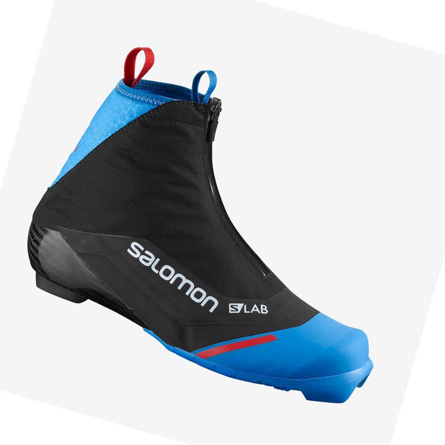 Salomon S/LAB CARBON CLASSIC PROLINK Erkek Kayak Botu Siyah Mavi | TR 2885VRW